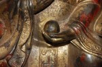 Antiker Dragon King in Bronze Ming Dynastie
